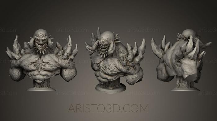 Busts of heroes and monsters (BUSTH_0110) 3D model for CNC machine